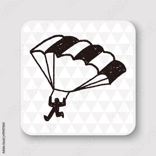 doodle parachute