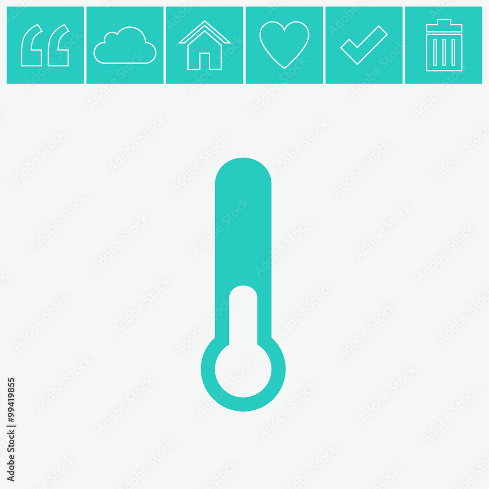 Test-tube vector icon. Test-tube vector icon.