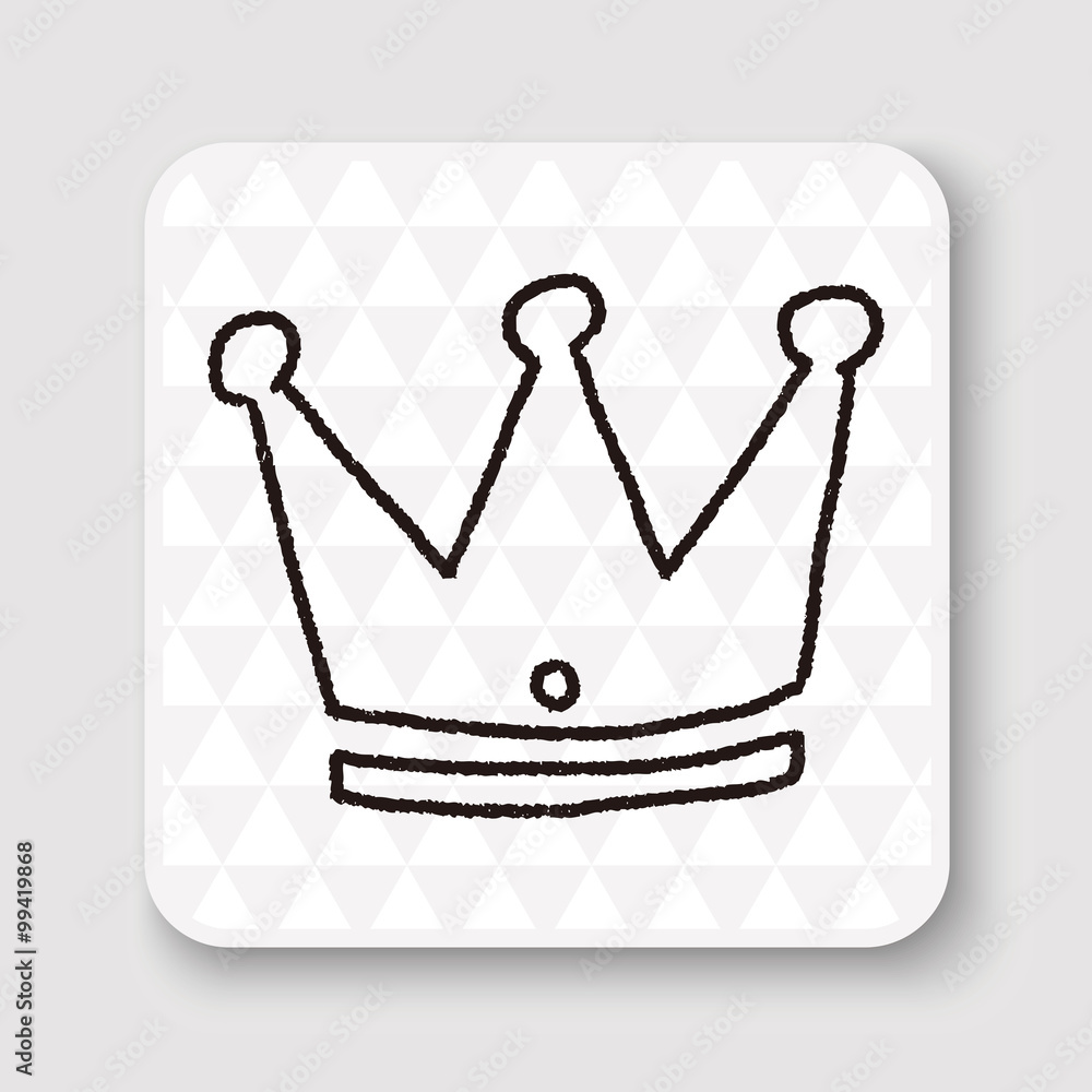 Doodle Imperial crown Doodle Imperial crown