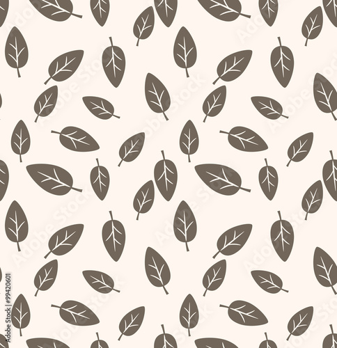 abstract leaves pattern