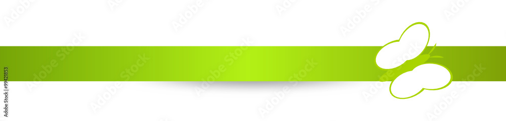 Band Banner Grün Green Schmetterling Stift Streifen Band Banner Grün Green Schmetterling Stift Streifen