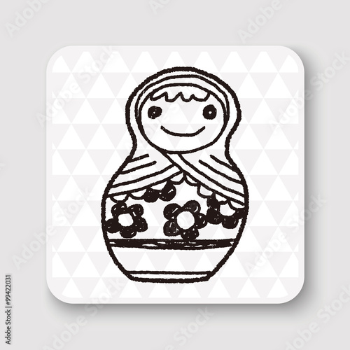 Doodle Russian Dolls
