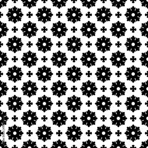 Vector seamless damask pattern