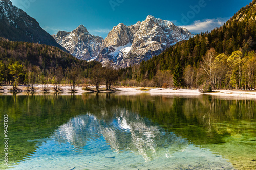 Jasna Lake,Mountain Range-Kranjska Gora,Slovenia