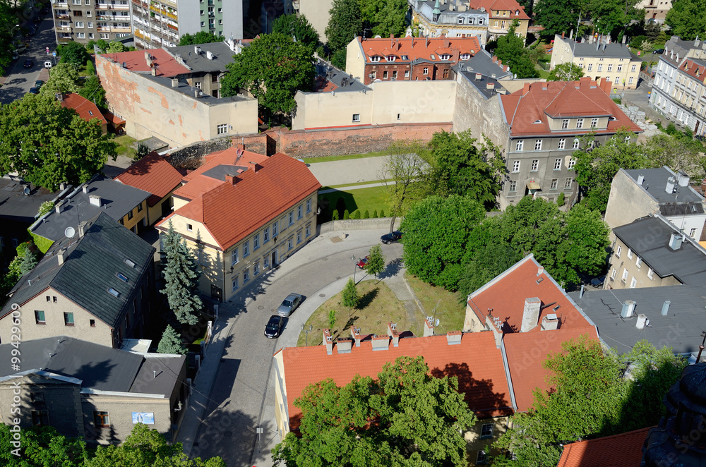 View of the Gliwice in Poland