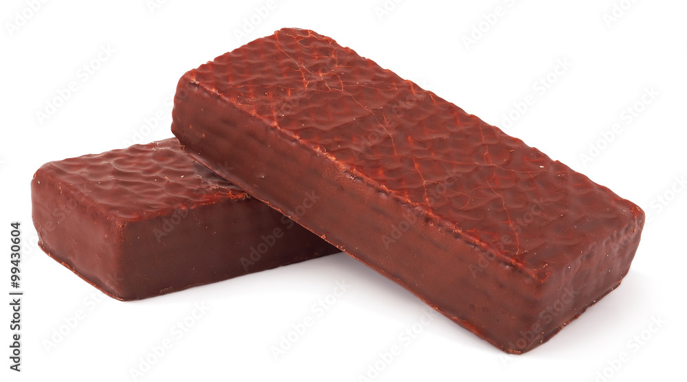 Chocolate sweets isolated on a white Chocolate sweets isolated on a white