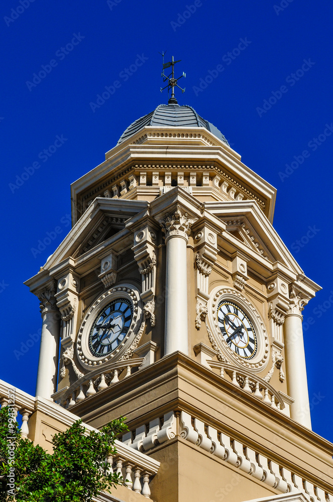 Glockenturm der City Hall von Port Elizabeth; Südafrika