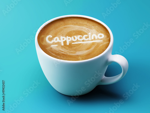 Cappuccino White Cup Concept