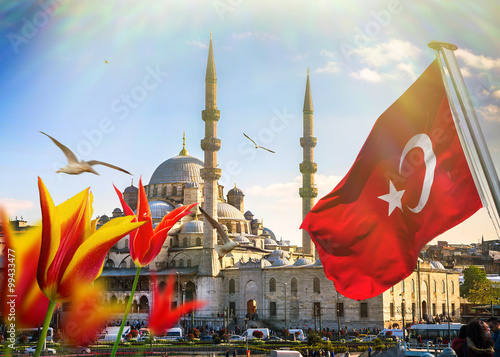 Photography Istanbul the capital of Turkey, eastern tourist city.
