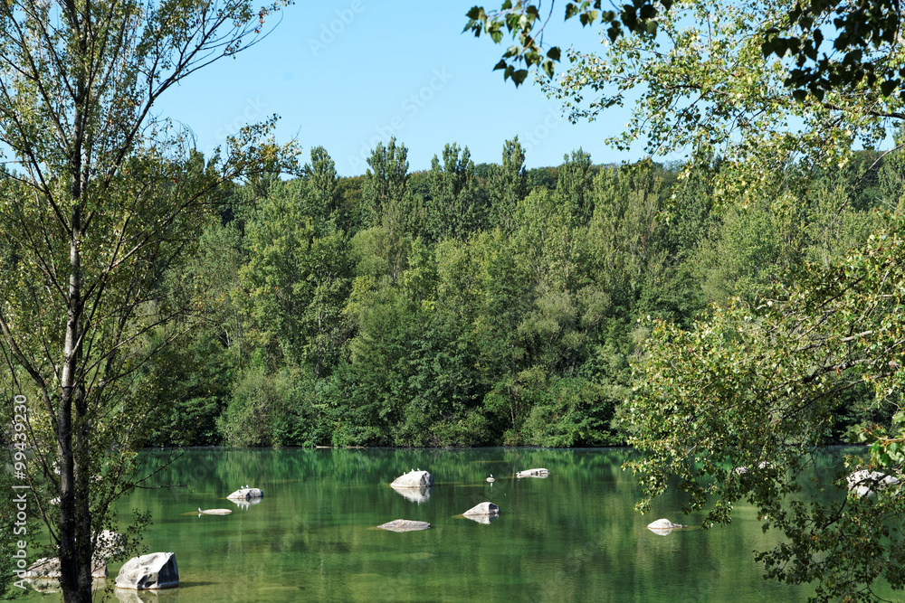 étang de Samoreau en ile de France étang de Samoreau en ile de France