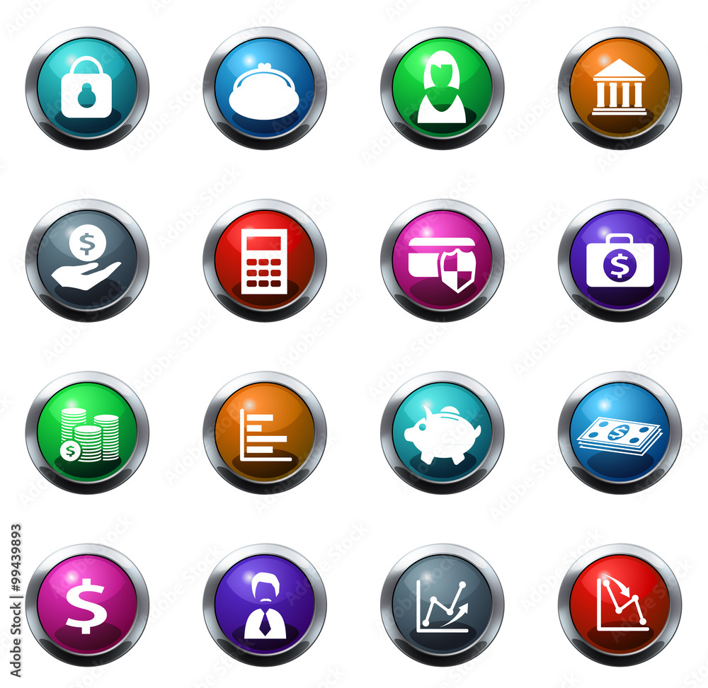 Business and Finance Icons Business and Finance Icons