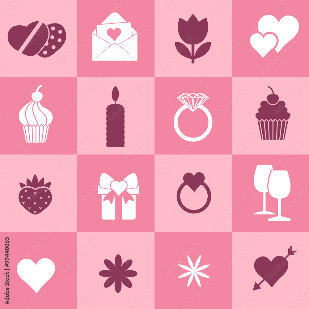Valentine's day symbols Valentine's day symbols