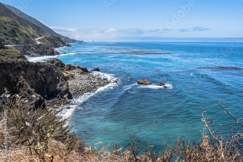 The coast along Big Sur, California © pikappa51