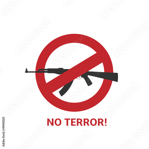 No terror sign