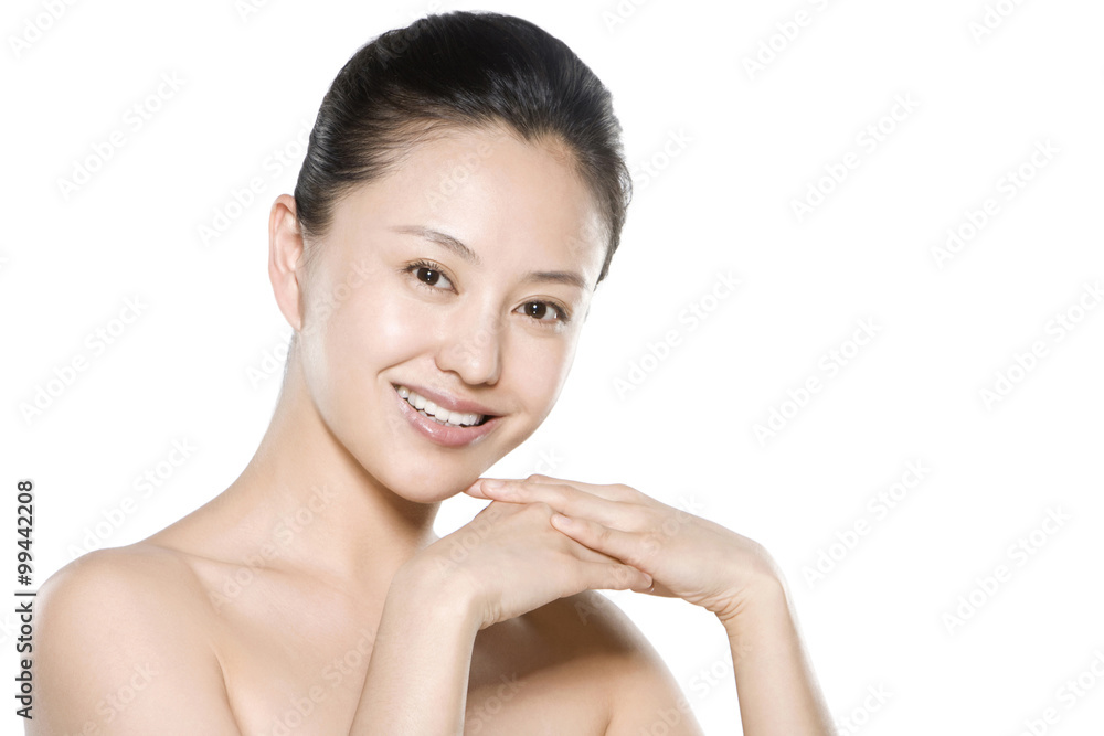 Beauty shot of a young woman