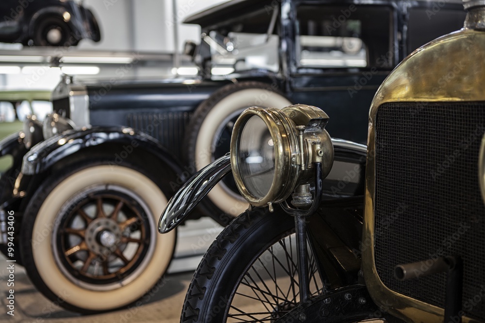 Fototapeta premium old and vintage car