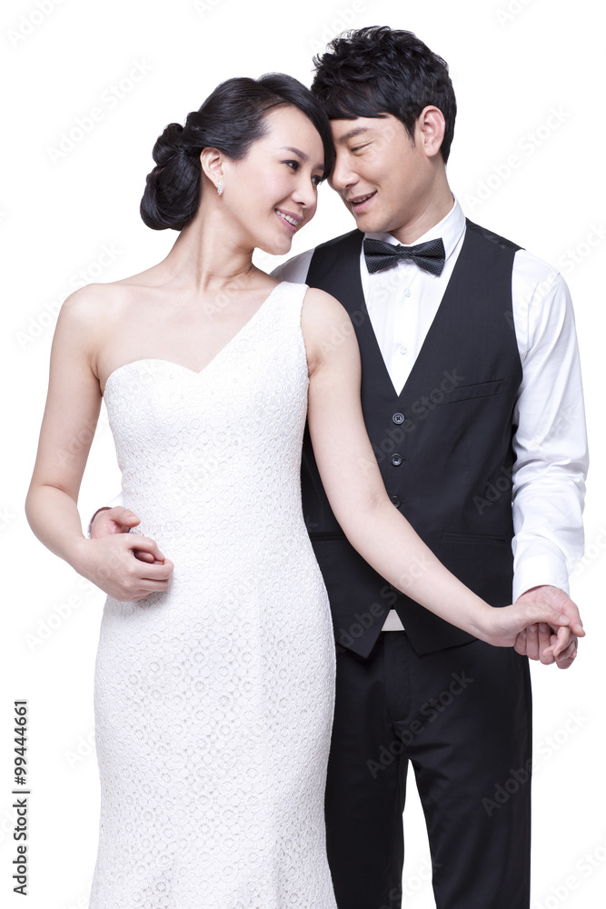 Portrait of romantic young couple Portrait of romantic young couple