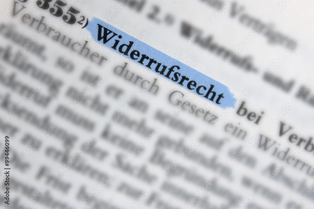 widerrufsrecht widerrufsrecht