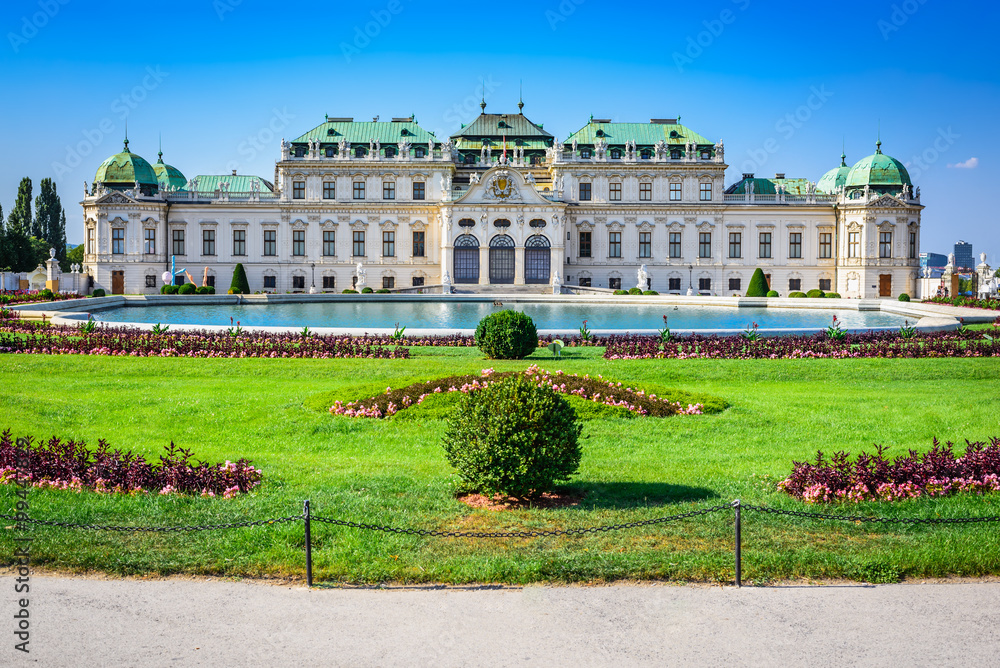 Fototapeta premium Belvedere, Vienna Austria