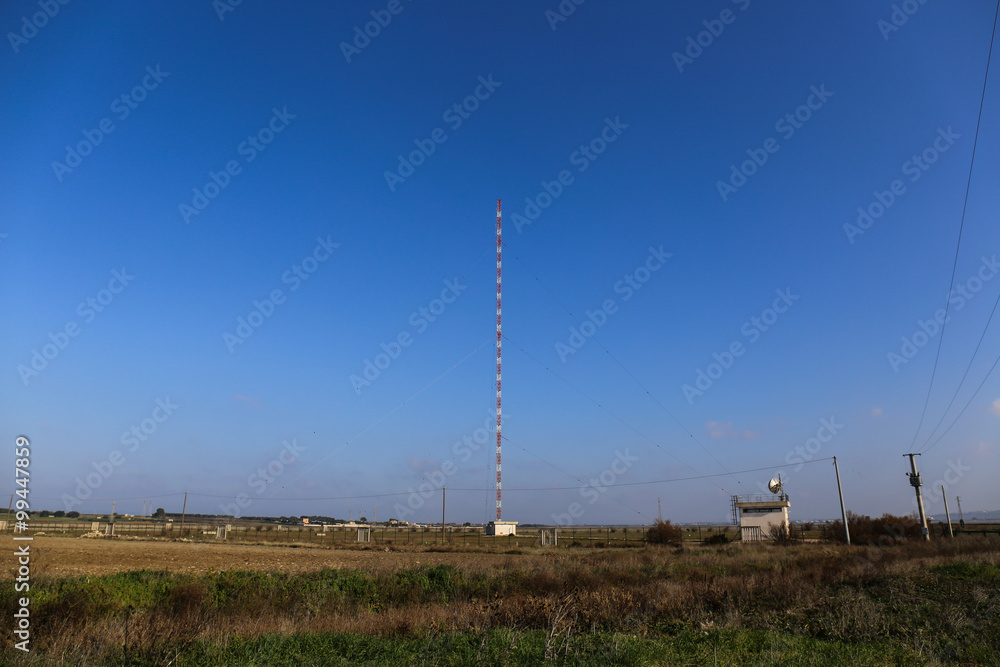 BLUE SKY BACKGROUND Stock Photo 