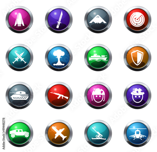 Military and war icons