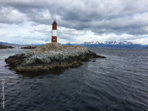 Les Eclaireurs Lighthouse in the Beagle Channel, Argentina