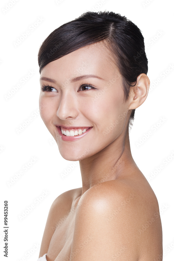 Portrait of a Beautiful Young Woman Portrait of a Beautiful Young Woman