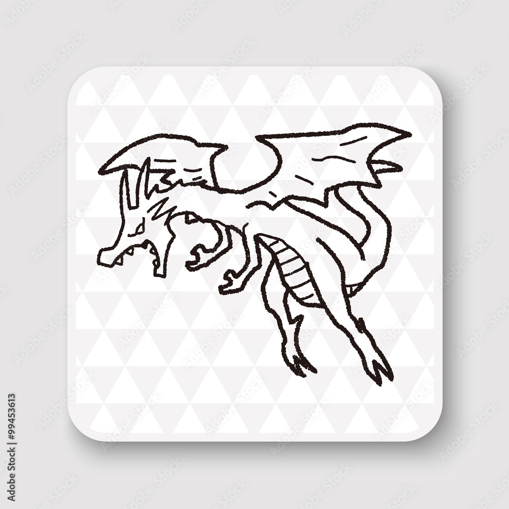 dragon doodle dragon doodle