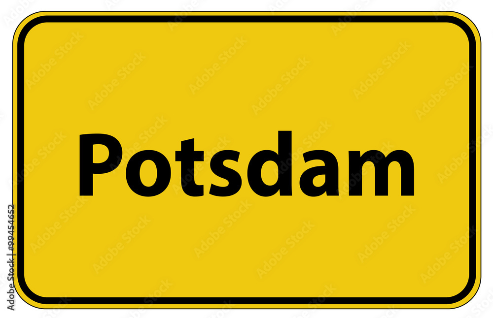 Ortstafel Potsdam in Deutschland Ortstafel Potsdam in Deutschland