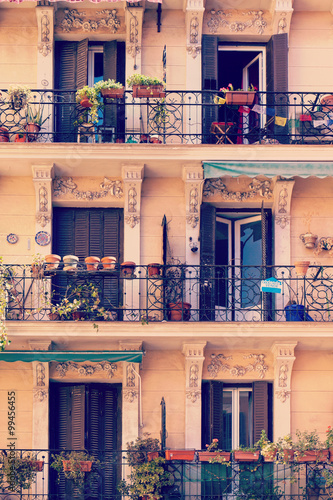 Madrid traditional residence house