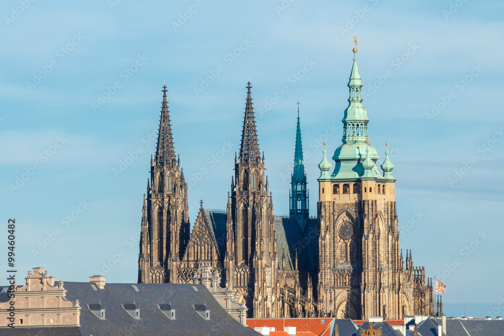 Fototapeta premium Prague. St. Vitus Cathedral.