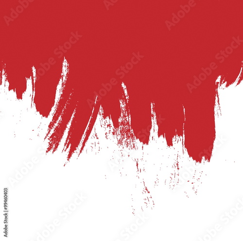 red brush stroke background and texture, illustration design element