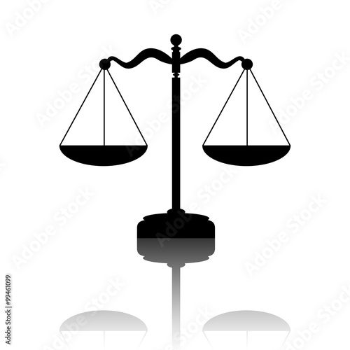 Scale balance icon