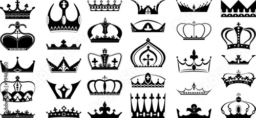Crown design set - 30 pcs.