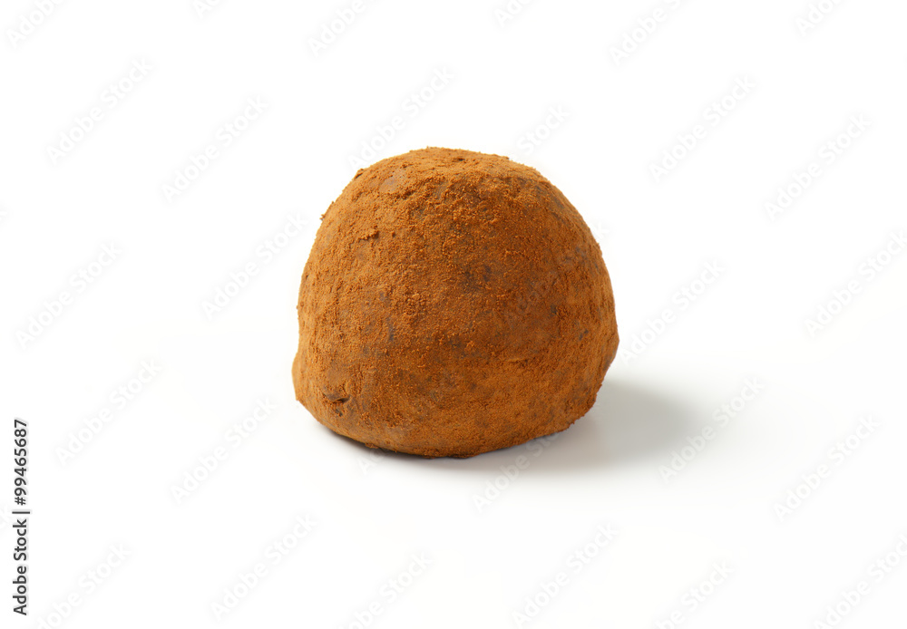 Cocoa dusted chocolate truffle Cocoa dusted chocolate truffle