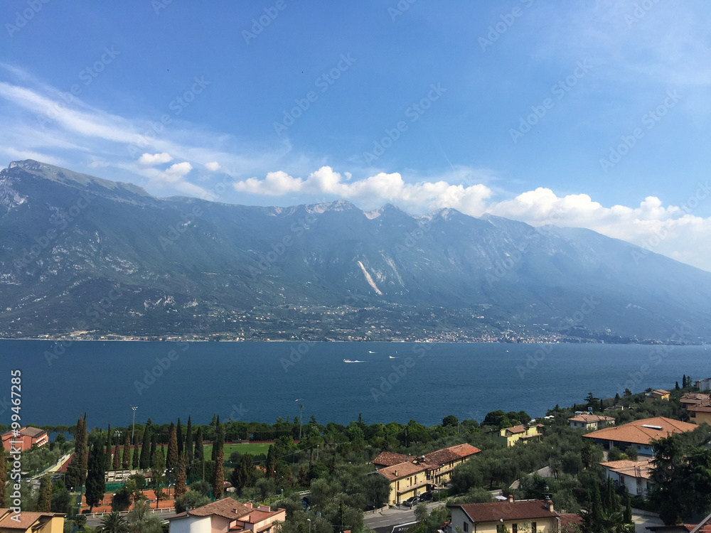Fototapeta premium Gardasee in Limone sul Garda