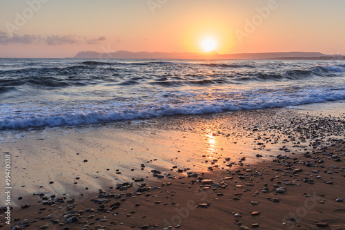 sunrise on the beach