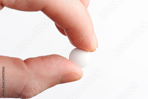 round white pill