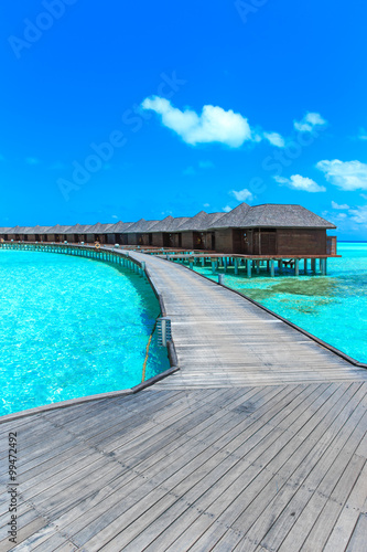 tropical beach in Maldives © Pakhnyushchyy