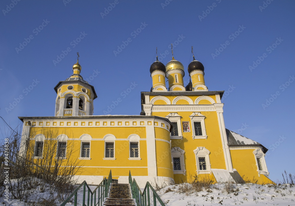 View of the church of St. Nicholas (Nikolo-Naberezhnaya). Russia.