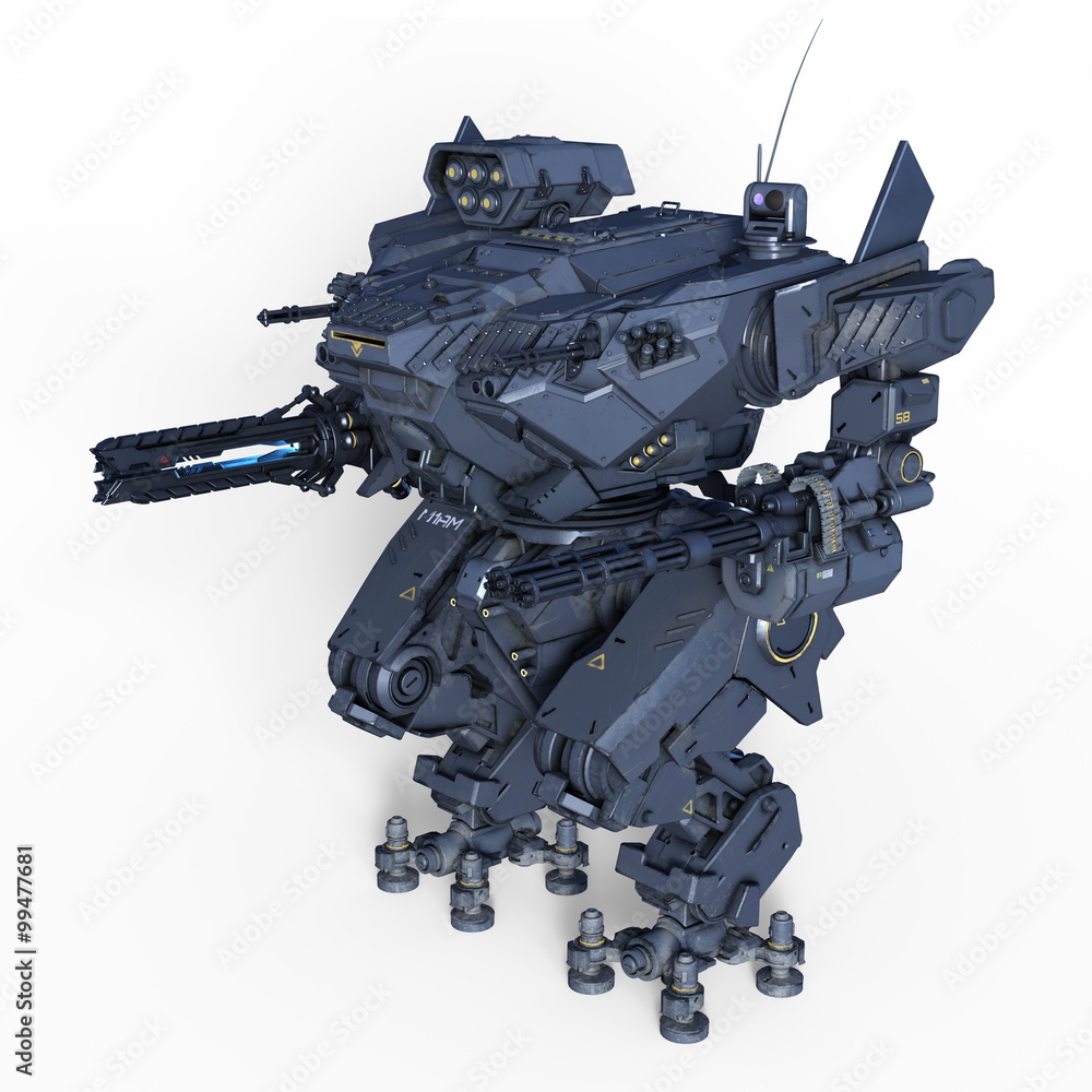 Fototapeta premium Robot bojowy