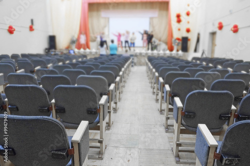 Interior of a auditorium