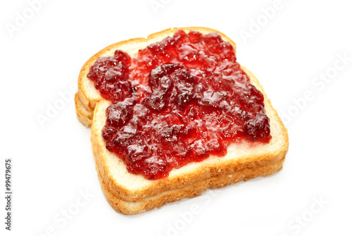 Grape Jelly on White Bread