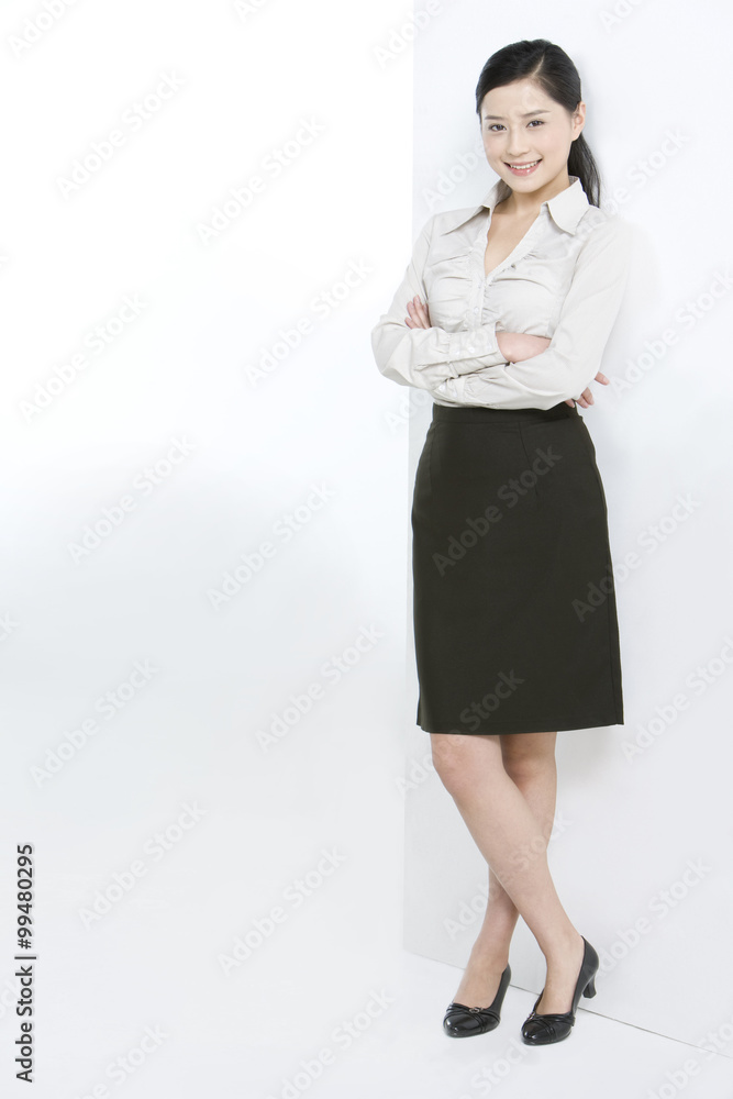 Portrait of young businesswoman