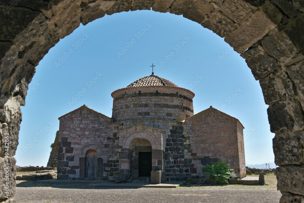 Sardinien Chiesa di Santa Sabina Stock Photo Adobe Stock