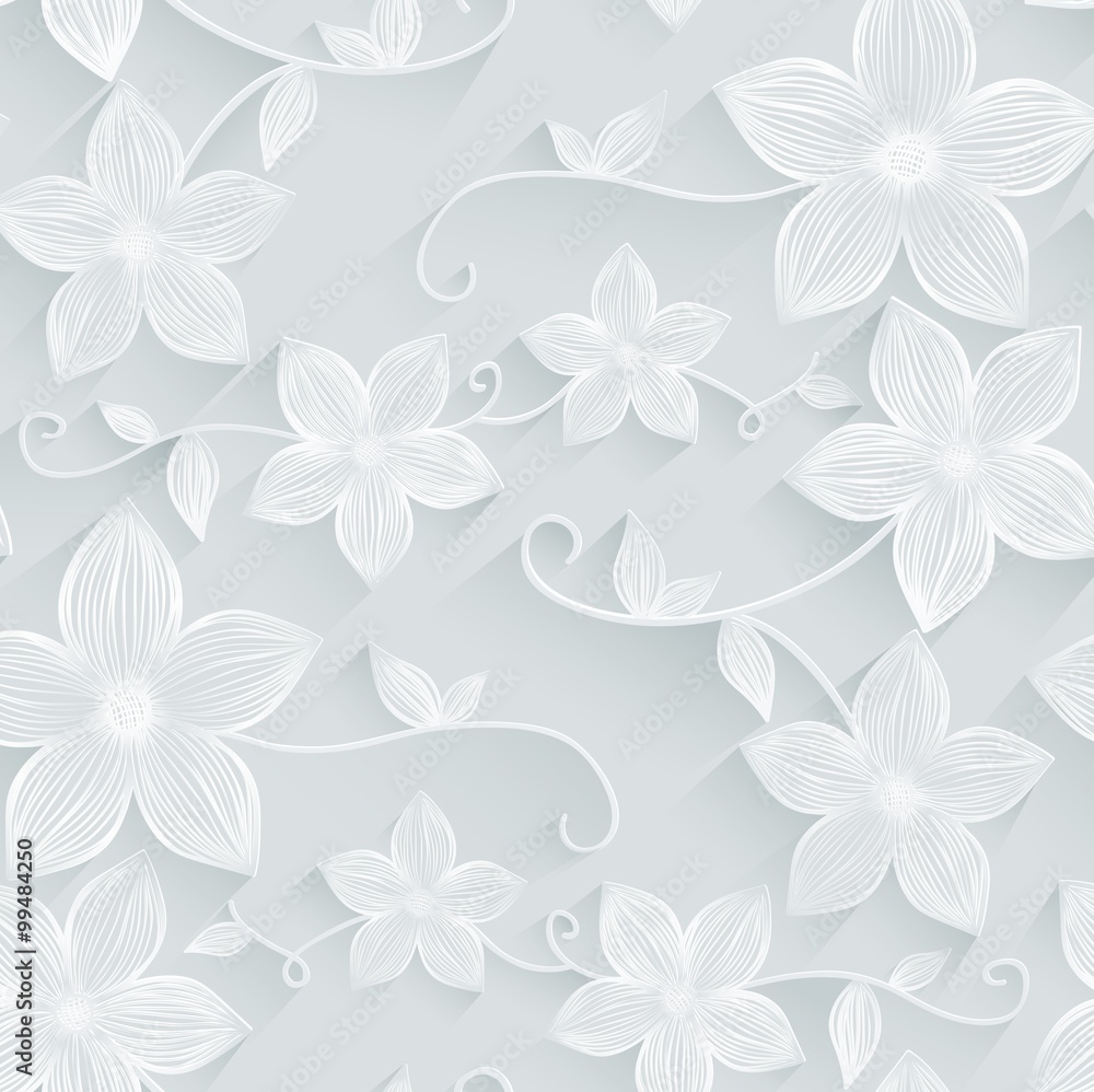 Seamless background floral pattern Seamless background floral pattern