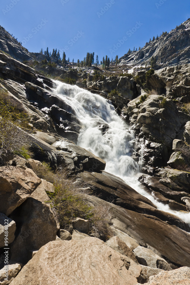 tokopah falls in sequoia national park california