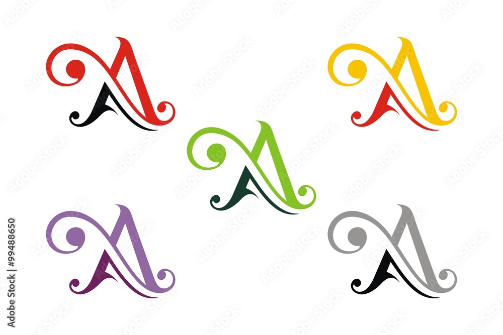 initial A initial A