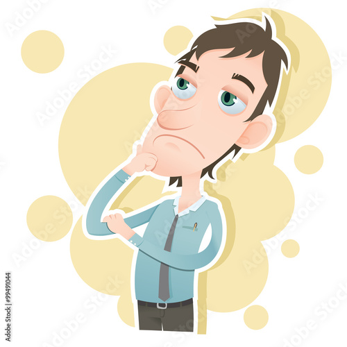 thoughtful businessman
