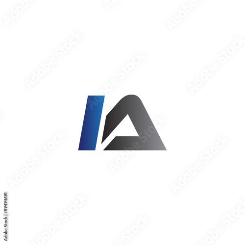 Free Download Simple Modern letters Initial Logo ia - GFXLoad